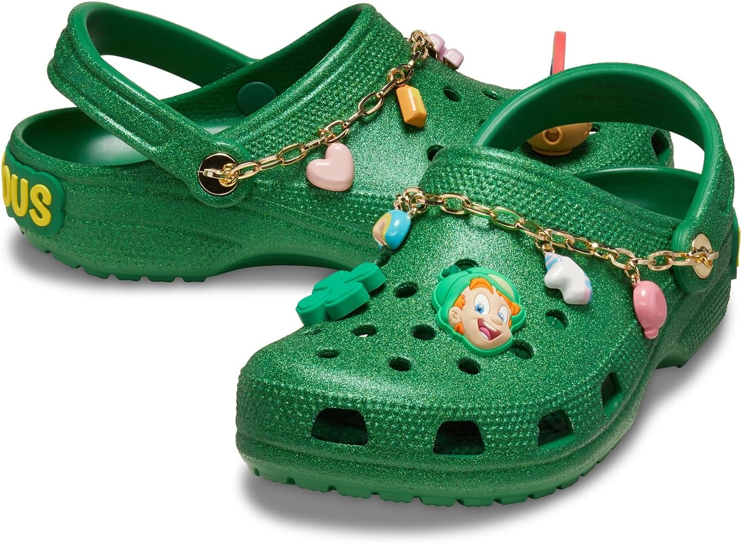 image:imageCrocs Unisex Adult Classic Lucky Charms ClogsKelly Green