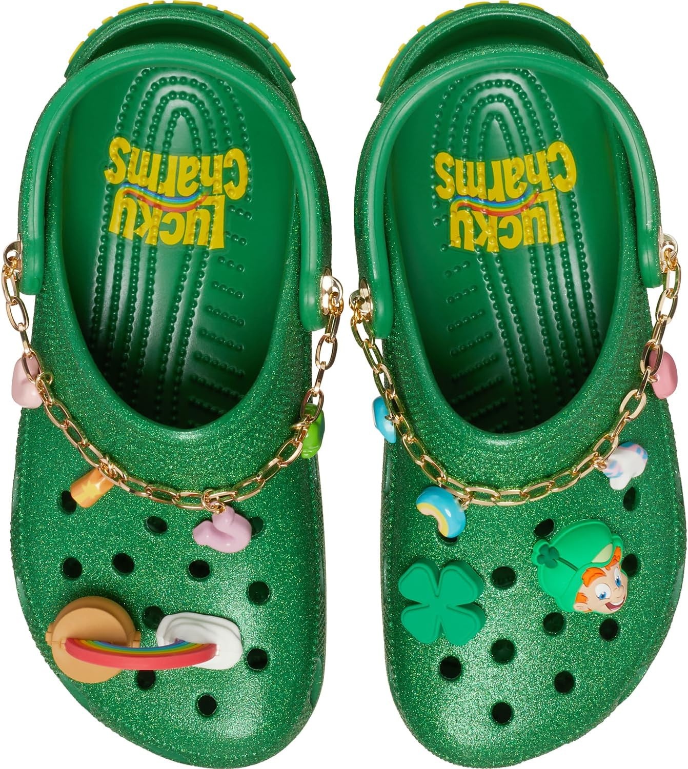image:imageCrocs Unisex Adult Classic Lucky Charms ClogsKelly Green
