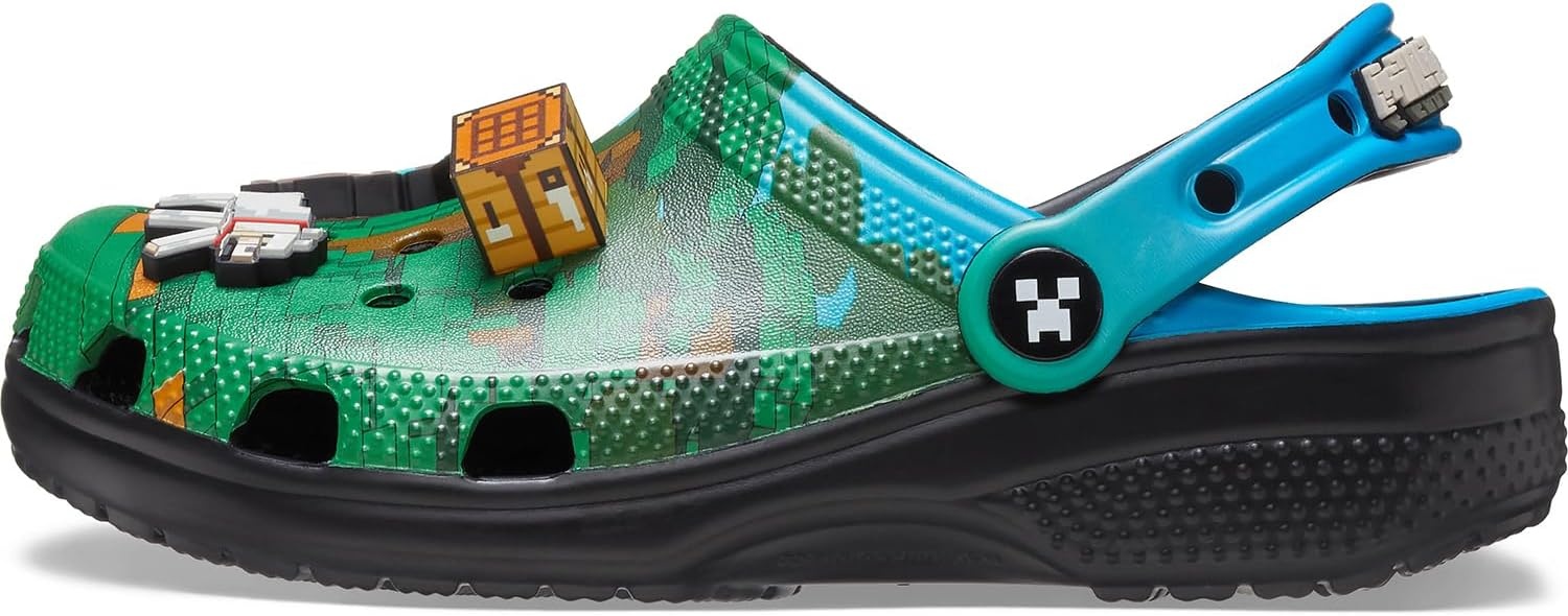 image:imageCrocs UnisexAdult Classic Minecraft ClogsMinecraftGreen