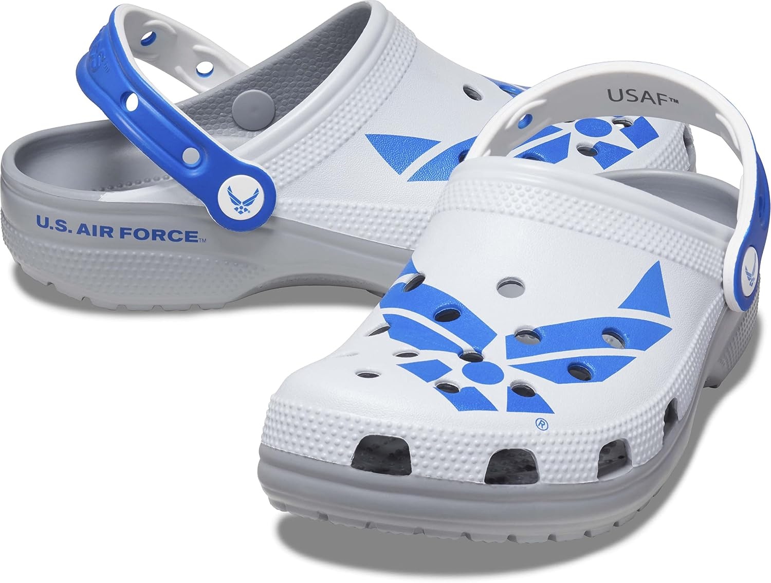 image:imageCrocs UnisexAdult Classic United States Military ClogsAir Force