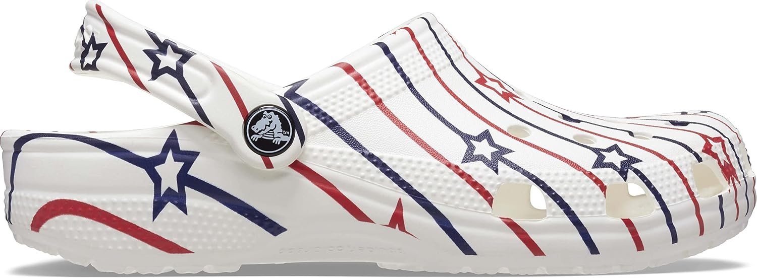 image:imageCrocs UnisexAdult Classic United States Military ClogsStars Stripes