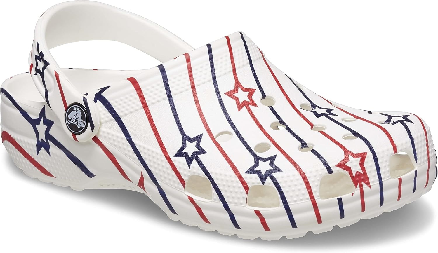 image:imageCrocs UnisexAdult Classic United States Military ClogsStars Stripes