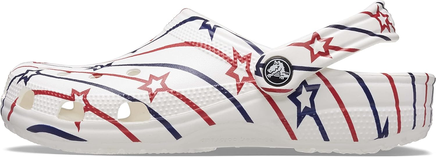 image:imageCrocs UnisexAdult Classic United States Military ClogsStars Stripes