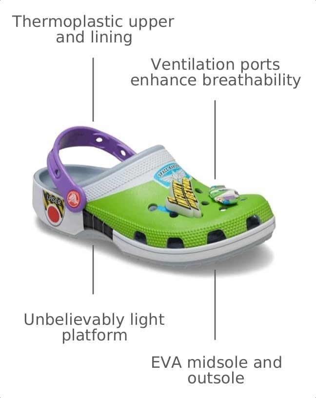 image:imageCrocs UnisexAdult Disney Pixar Toy Story Classic ClogsBuzz Lightyear