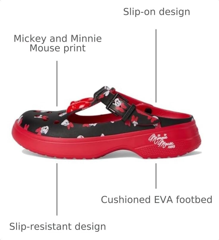 image:imageCrocs Womens Disney Mickey amp Minnie Mouse ClogsMinnie Mouse