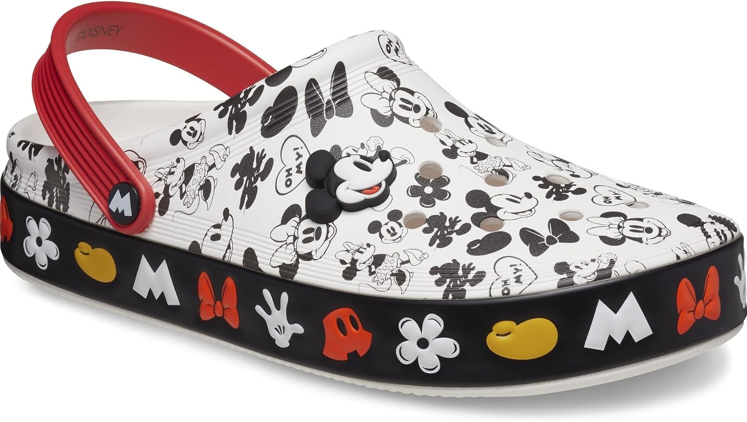 image:imageCrocs unisexadult womens Mickey Off Court ClogWhite