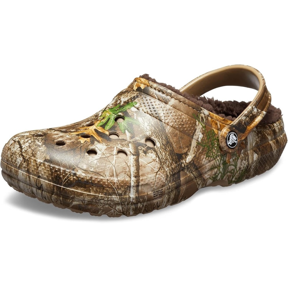 image:imageCrocs Unisex Adult Classic Lined Realtree ClogChocolateChocolate