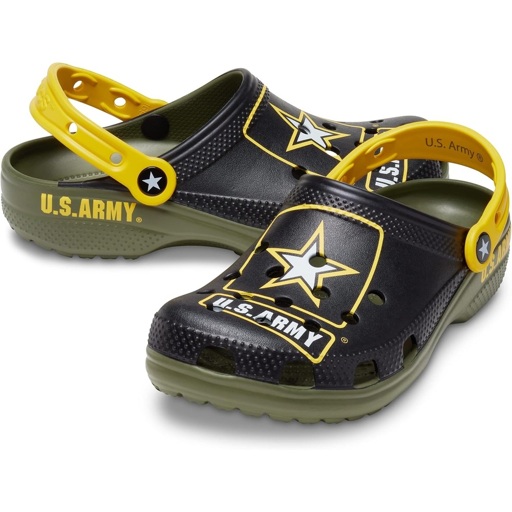 image:imageCrocs UnisexAdult Classic United States Military ClogsArmy