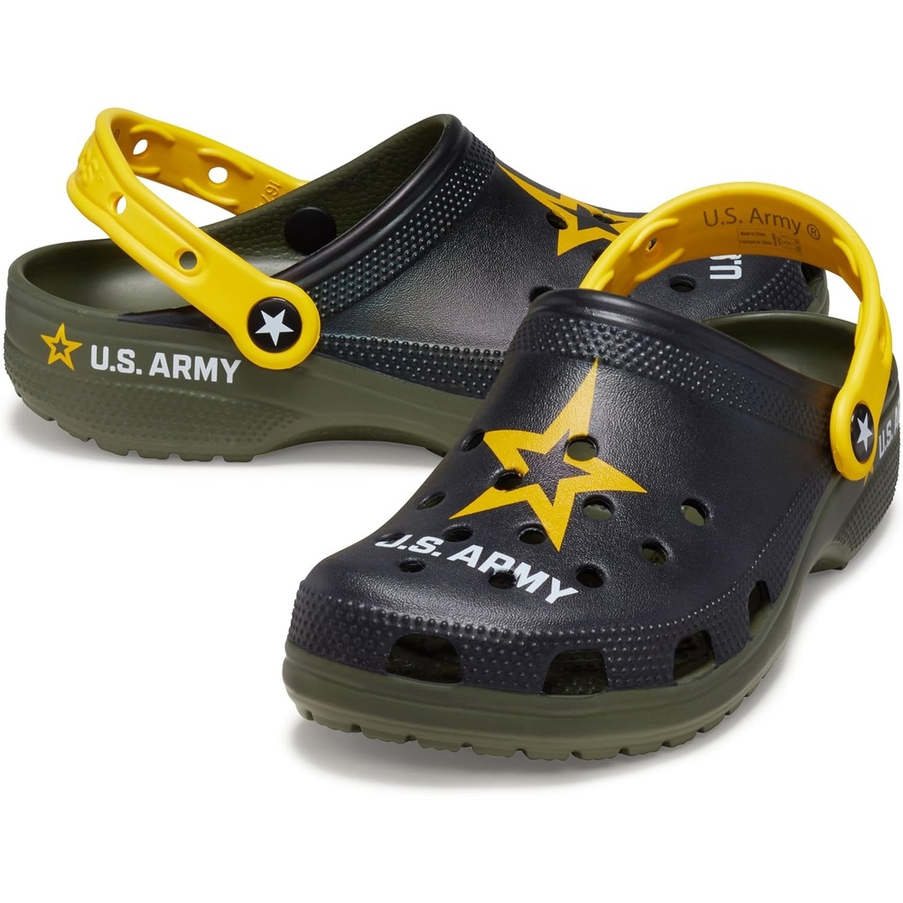 image:imageCrocs UnisexAdult Classic United States Military ClogsArmy Green