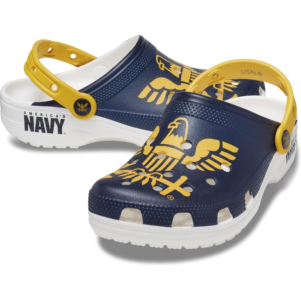 image:imageCrocs UnisexAdult Classic United States Military ClogsNavy