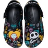 Crocs Jack Skellington Nightmare Before Christmas Classic Clogs(Multi/Black)