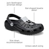 Crocs Men’s Jack Skellington Nightmare Before Christmas Classic Clogs(Jack Skellington)
