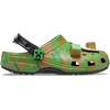 Crocs Unisex-Adult Classic Minecraft Clogs(Multi Green)