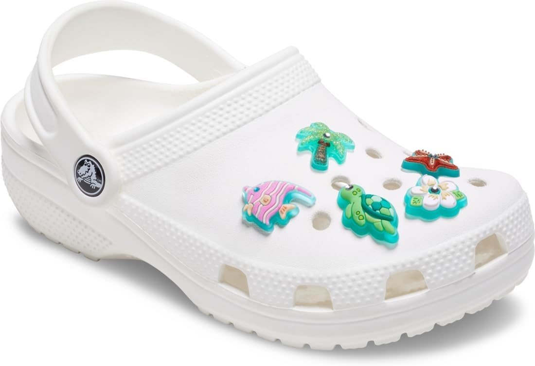 image:imageCrocs Jibbitz Shoe Charms Super Fun Kids Multi Pack Crocs Charms for Girls and BoysSparkle Under the Sea