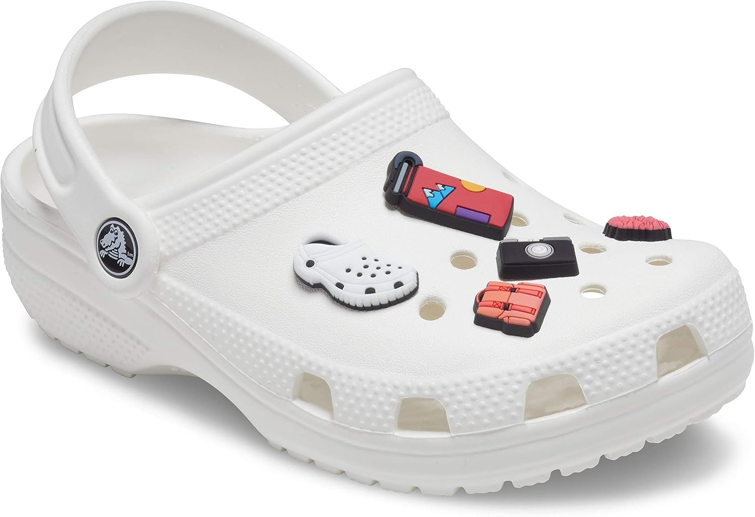 image:imageCrocs Jibbitz Shoe Charms Super Fun Kids Multi Pack Crocs Charms for Girls and BoysVacay Girls