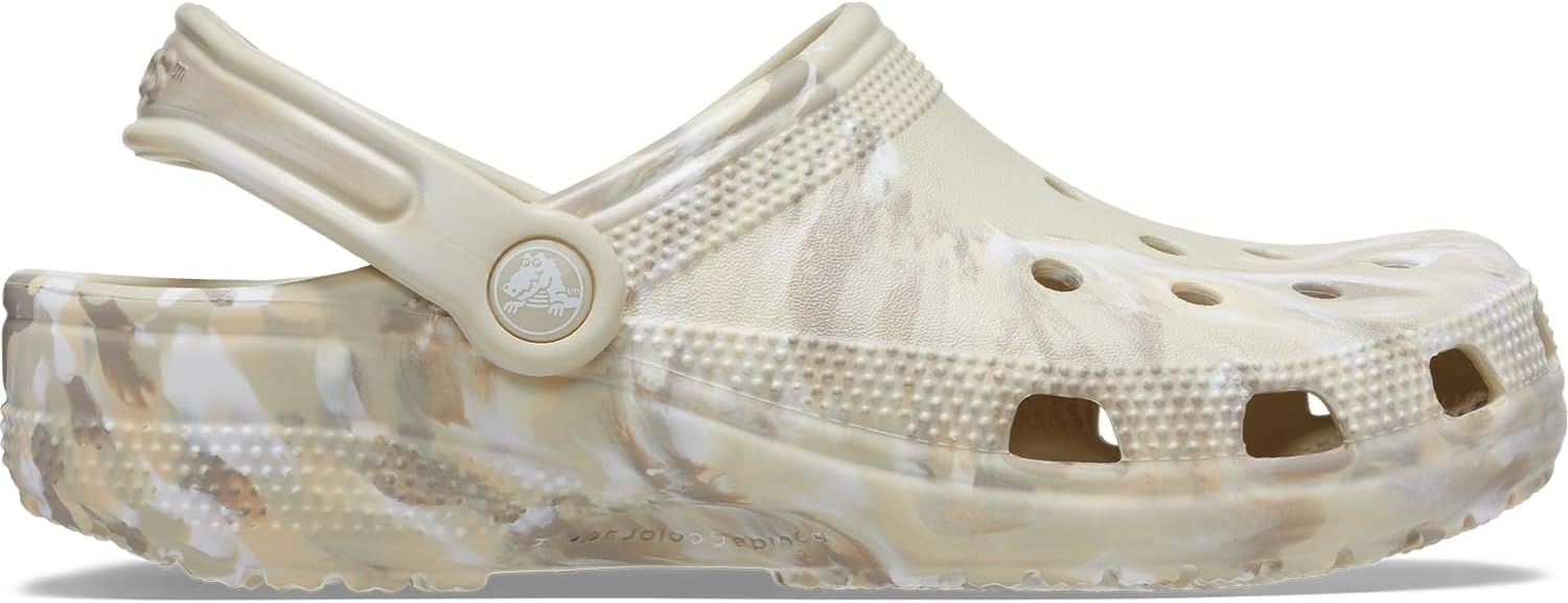 image:imageCrocs Unisex Adult Classic Marbled Tiedye ClogsBoneMulti