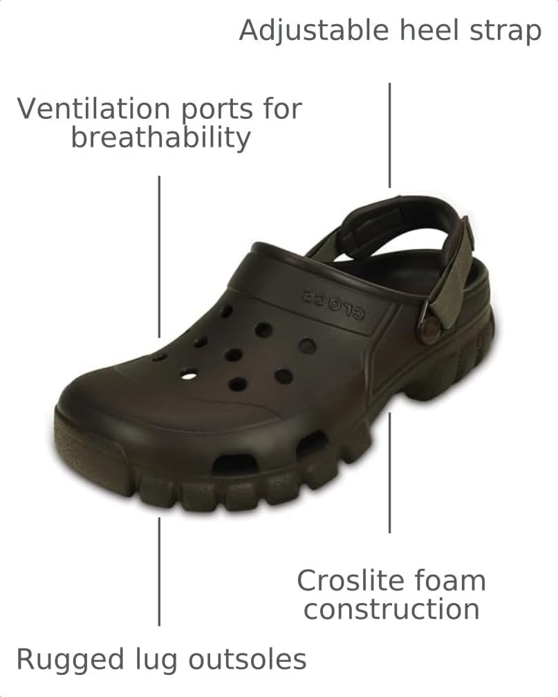 image:imageCrocs Unisex Adult Offroad Sport ClogsEspressoWalnut