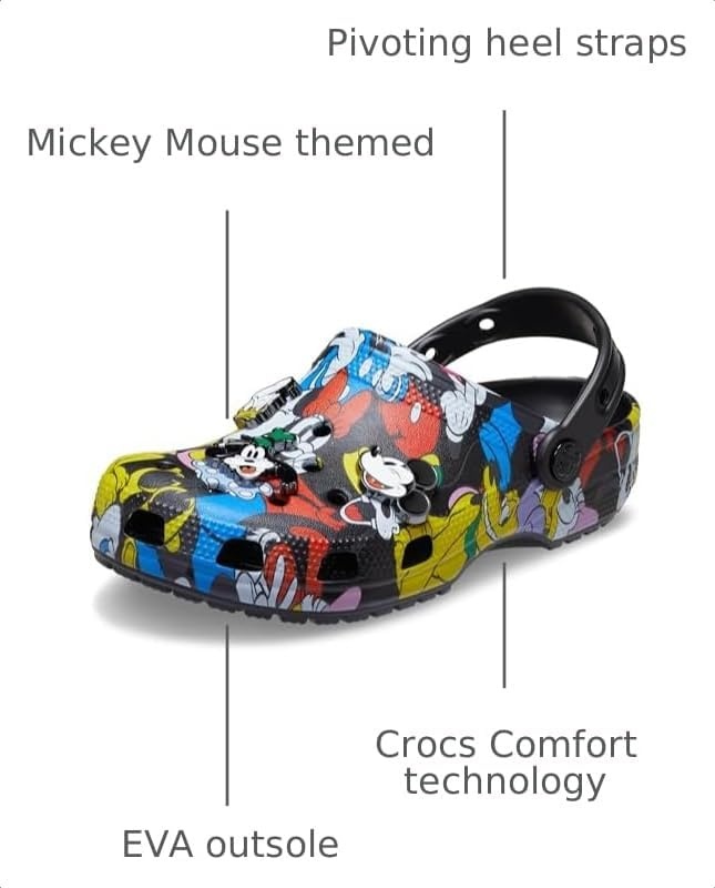 image:imageCrocs UnisexAdult Disney Mickey Mouse ClogsMickeyFriends