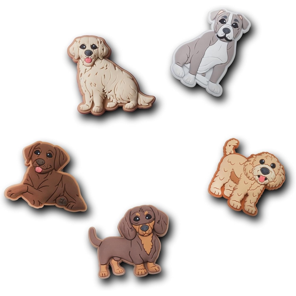 image:imageCrocs Jibbitz Shoe Charms Super Fun Kids Multi Pack Crocs Charms for Girls and BoysDoggie Doodle