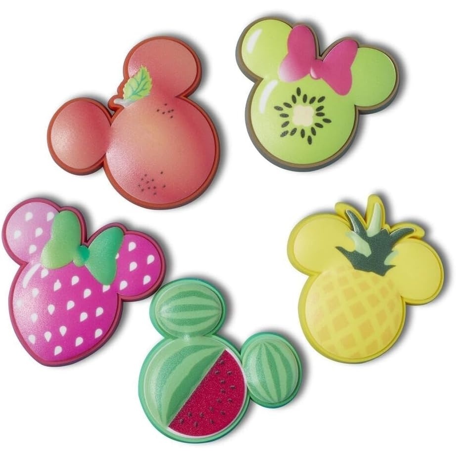 image:imageCrocs Jibbitz Shoe Charms  Super Fun Kids Multi Pack Crocs Charms for Girls and BoysMickey and Friends Foodie