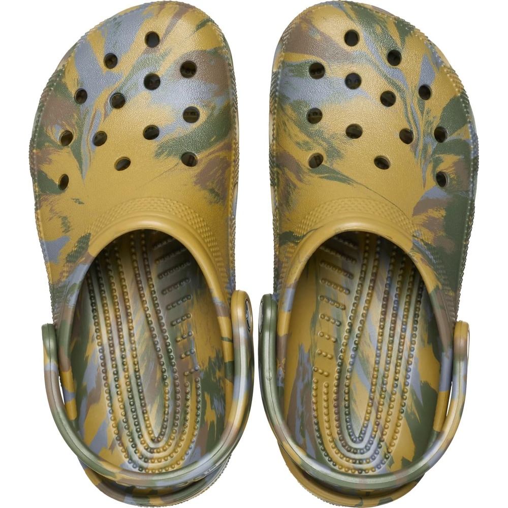 image:imageCrocs Unisex Adult Classic Marbled Tiedye ClogsAloeMulti