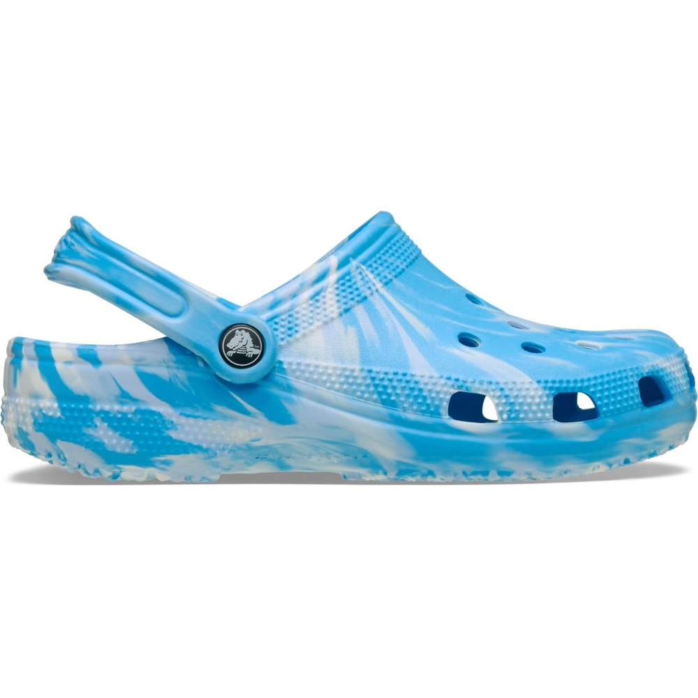 image:imageCrocs Unisex Adult Classic Marbled Tiedye ClogsTinted GlassMulti