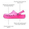 Crocs Jibbitz Shoe Charms – Super Fun Kids Multi Pack, Crocs Charms for Girls and Boys(Electric Pink)