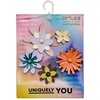 Crocs Jibbitz Shoe Charms – Super Fun Kids Multi Pack, Crocs Charms for Girls and Boys(Leather Boho Floral)