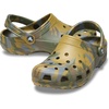 Crocs Unisex Adult Classic Marbled Tie-dye Clogs(Aloe/Multi)