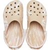 Crocs Unisex Adult Classic Marbled Tie-dye Clogs(Chai/Pink Rose)