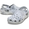 Crocs Unisex Adult Classic Marbled Tie-dye Clogs(Grey Swirl)