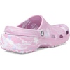 Crocs Unisex Adult Classic Marbled Tie-dye Clogs(Hydrangea/Multi)