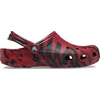 Crocs Unisex Adult Classic Marbled Tie-dye Clogs(Pepper/Black)