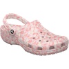 Crocs Unisex Adult Classic Marbled Tie-dye Clogs(Pink Milk/Multi Confetti)