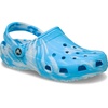 Crocs Unisex Adult Classic Marbled Tie-dye Clogs(Tinted Glass/Multi)