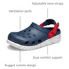 Crocs Unisex Adult Duet Max II Clogs(Nightfall)