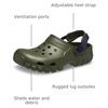 Crocs Unisex Adult Offroad Sport Clogs(Army Green/Navy)