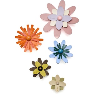 Crocs Jibbitz Shoe Charms – Super Fun Kids Multi Pack, Crocs Charms for Girls and Boys(Leather Boho Floral)