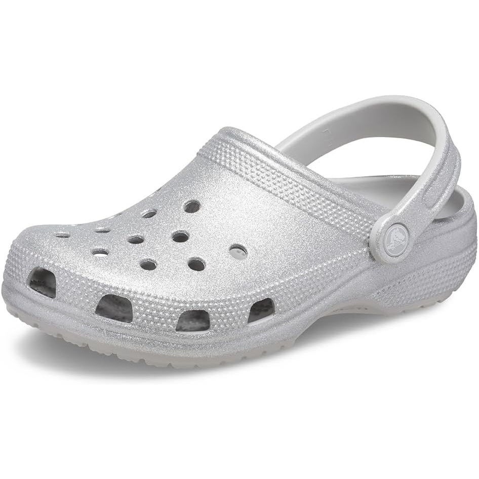 image:imageCrocs Classic Clogs  GlitterSilver Glitter