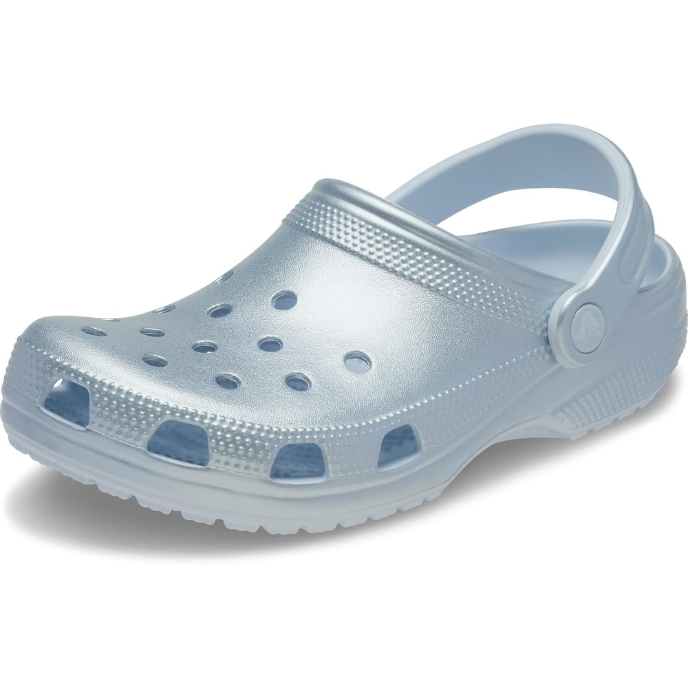 image:imageCrocs Classic Clogs  GlitterSky Ice Metallic