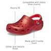 Crocs Classic Clogs – Glitter(Flame)
