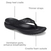 Crocs Women’s Capri V Flip Flops, Sandals for Women(Black Glitter)