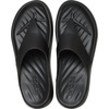 Crocs Women’s Getaway Triangle Flip Flops(Black/Black)