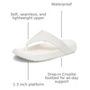 Crocs Women’s Getaway Triangle Flip Flops(Chalk Gems)