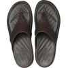 Crocs Women’s Getaway Triangle Flip Flops(Dark Cocoa)
