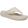 Crocs Women’s Getaway Triangle Flip Flops(Frappé)