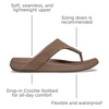 Crocs Women’s Getaway Triangle Flip Flops(Latte Gems)