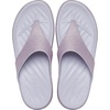 Crocs Women’s Getaway Triangle Flip Flops(Mauve Mist)