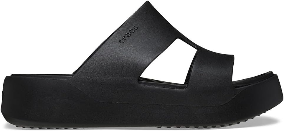 image:imageCrocs Getaway Platform HStrap Wedge Sandals for WomenBlack