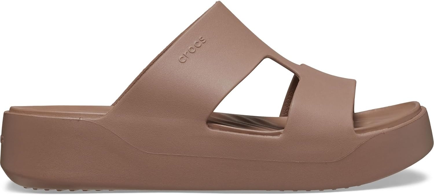 image:imageCrocs Getaway Platform HStrap Wedge Sandals for WomenBrown